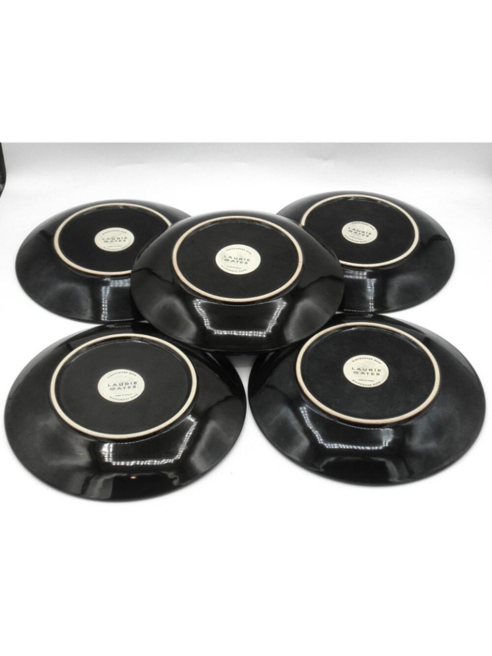 LGA168 by Laurie Gates 8 Inch Salad Plates Set of 5 Pattern Code: LGA168 - Picture 2 of 6